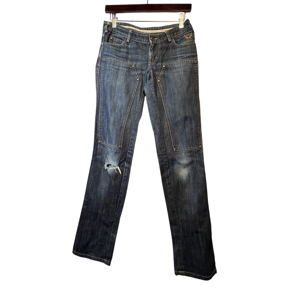 Built By Wendy Jeans Low‎ Rise Blue Size 26 Straight